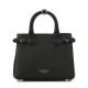Replica Burberry The Banner Small Leather Bag Black