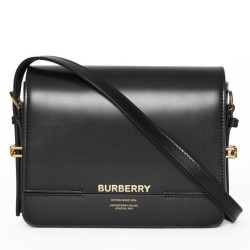 Replica Burberry Small Leather Grace Bag Black