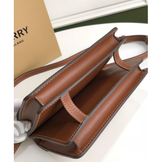 Replica Burberry Mini Horseferry Print Title Bag with Pocket Detail Coffee Replica Burberry Mini Horseferry Print Title Bag with Pocket Detail Coffee