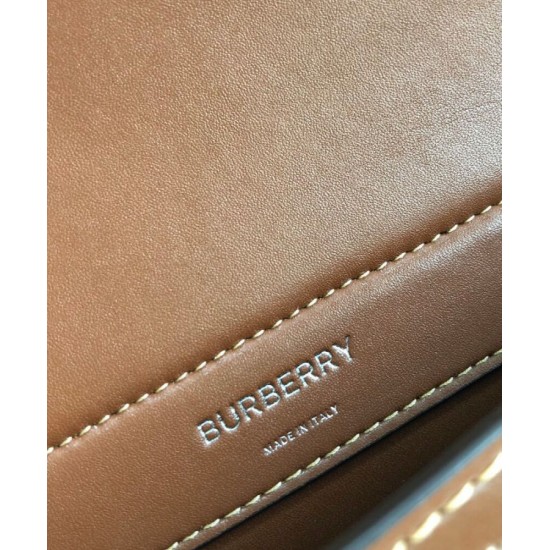 Replica Burberry Mini Horseferry Print Title Bag with Pocket Detail Coffee Replica Burberry Mini Horseferry Print Title Bag with Pocket Detail Coffee