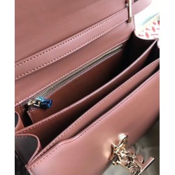 Replica Burberry Medium Leather TB Bag Coffee