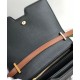 Replica Burberry Small Monogram Stripe E-canvas TB Bag Coffee