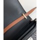 Replica Burberry Small Monogram Stripe E-canvas TB Bag Coffee