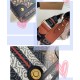 Replica Burberry Monogram Stripe E-canvas Note Crossbody Bag Coffee
