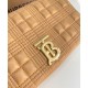 Fake Burberry Small Quilted Lambskin Lola Bag Apricot Replica