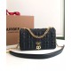 Fake Burberry Small Quilted Lambskin Lola Bag Black Replica