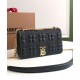 Fake Burberry Small Quilted Lambskin Lola Bag Black Replica