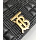 Fake Burberry Small Quilted Lambskin Lola Bag Black Replica