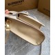 Replica Burberry Mini Check Canvas and Leather Pocket Bag Cream