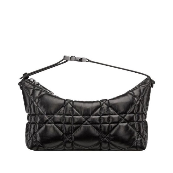 Replica Christian Dior Medium DiorTravel Nomad Pouch Black