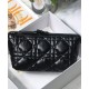 Replica Christian Dior Medium DiorTravel Nomad Pouch Black