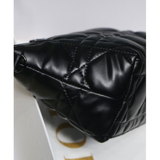 Replica Christian Dior Medium DiorTravel Nomad Pouch Black