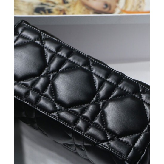 Replica Christian Dior Medium DiorTravel Nomad Pouch Black