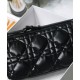 Replica Christian Dior Medium DiorTravel Nomad Pouch Black