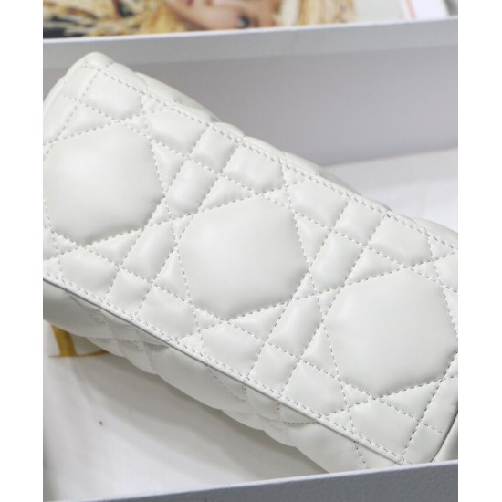 Replica Christian Dior Medium DiorTravel Nomad Pouch Cream