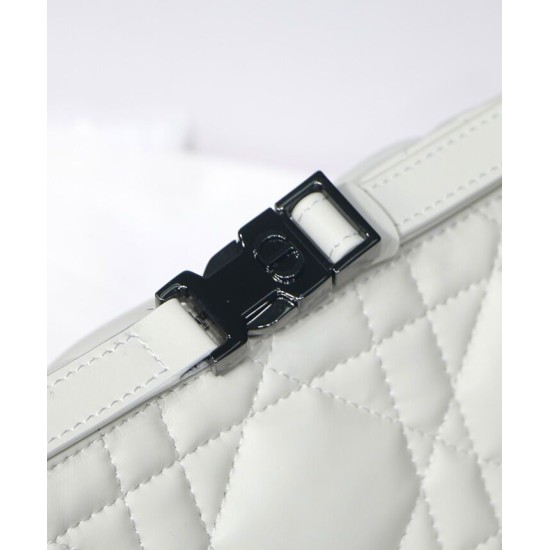 Replica Christian Dior Medium DiorTravel Nomad Pouch Cream