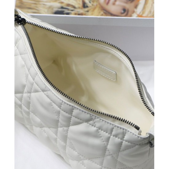 Replica Christian Dior Medium DiorTravel Nomad Pouch Cream
