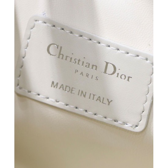 Replica Christian Dior Medium DiorTravel Nomad Pouch Cream