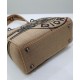 Replica Christian Dior Medium Lady d-Lite Bag Apricot