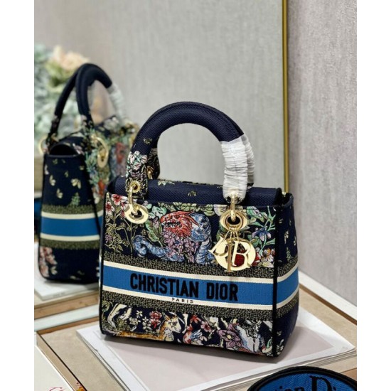 Fake Christian Dior Medium Lady D-Lite Bag Replica