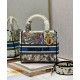 Replica Christian Dior Medium Lady D-Lite Bag Cream