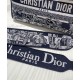 Replica Christian Dior Medium Lady D-Lite Bag Dark Blue