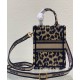 Replica Christian Dior Mini Dior Book Tote Phone Bag Coffee