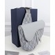 Fake Christian Dior Saddle Bag Gray Replica