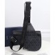 Fake Christian Dior Saddle Bag Black Replica