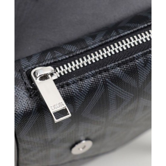 Fake Christian Dior Saddle Bag Black Replica