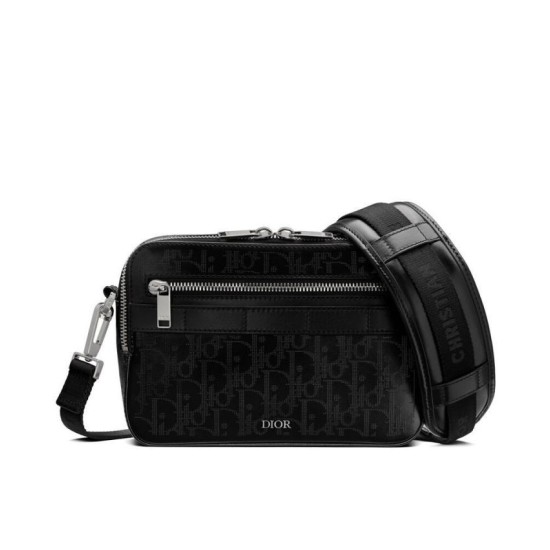 Replica Christian Dior Safari Messenger Bag Black Replica Christian Dior Safari Messenger Bag Black