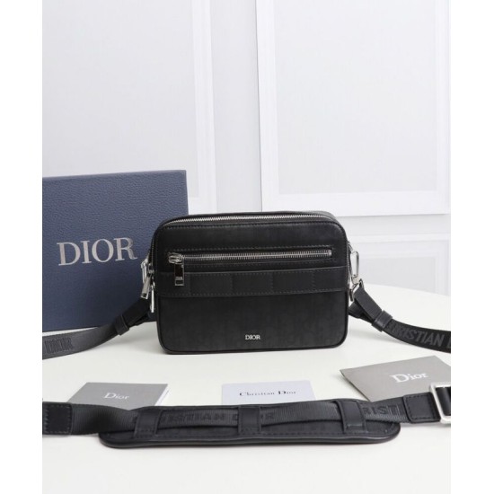 Replica Christian Dior Safari Messenger Bag Black Replica Christian Dior Safari Messenger Bag Black
