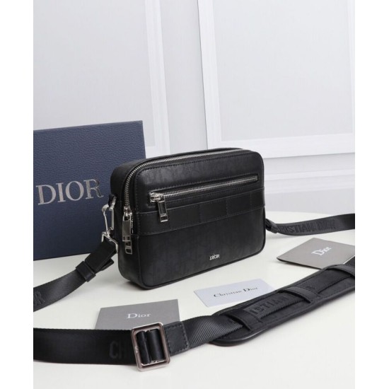 Replica Christian Dior Safari Messenger Bag Black Replica Christian Dior Safari Messenger Bag Black