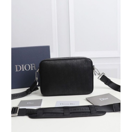 Replica Christian Dior Safari Messenger Bag Black Replica Christian Dior Safari Messenger Bag Black