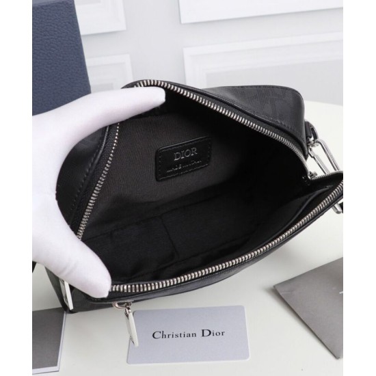 Replica Christian Dior Safari Messenger Bag Black Replica Christian Dior Safari Messenger Bag Black