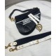 Replica Christian Dior Saddle Bag Black