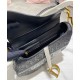 Replica Christian Dior Saddle Bag Black