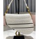 Replica Christian Dior Saddle Bag Cream