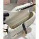 Replica Christian Dior Saddle Bag Cream