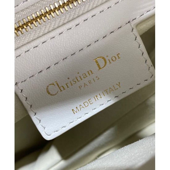 Replica Christian Dior Saddle Bag Cream