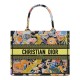Replica Christian Dior Medium Dior Book Tote Yellow