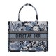 Fake Christian Dior Medium Dior Book Tote Dark Blue Replica