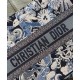 Fake Christian Dior Medium Dior Book Tote Dark Blue Replica