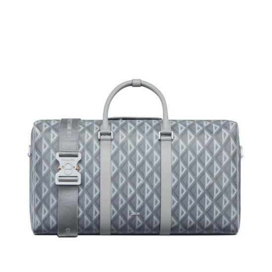 Replica Christian Dior Lingot 50 Duffle Bag Gray