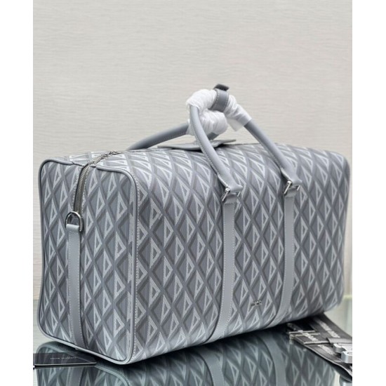 Replica Christian Dior Lingot 50 Duffle Bag Gray
