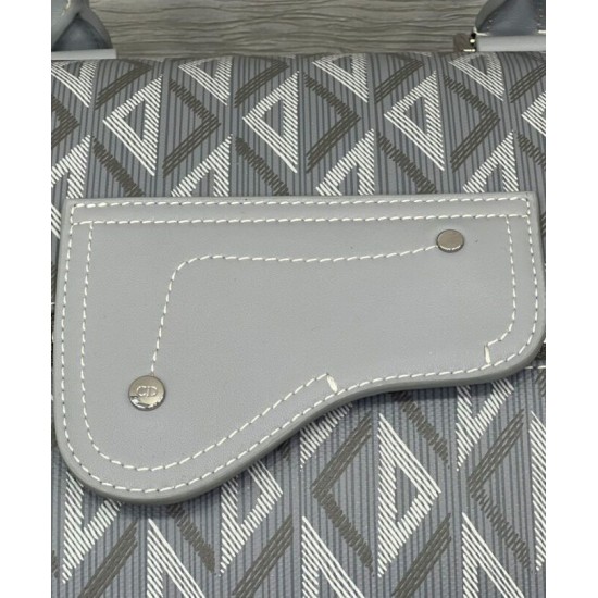 Replica Christian Dior Lingot 50 Duffle Bag Gray
