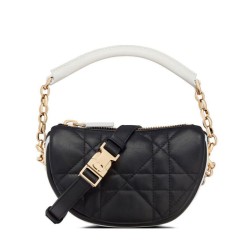 Replica Christian Dior Micro Dior Vibe Hobo Bag Black
