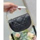 Replica Christian Dior Micro Dior Vibe Hobo Bag Black