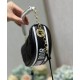 Replica Christian Dior Micro Dior Vibe Hobo Bag Black