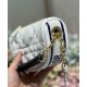 Fake Christian Dior Micro Dior Vibe Hobo Bag Cream Replica